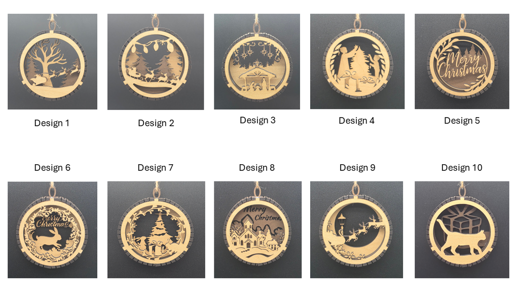 Tiered Christmas Ornament