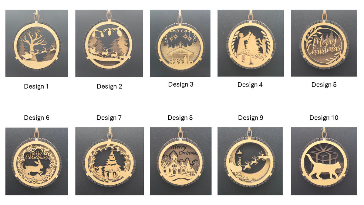 Tiered Christmas Ornament
