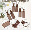 Walnut Keychain
