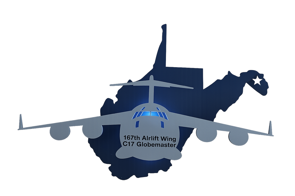 WV / C17 silhouette sign